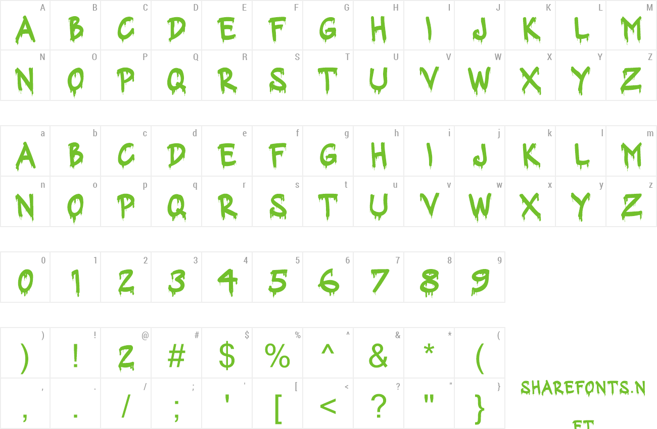 Font Baby Halloween preview